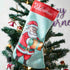 Personalized Santa Claus Stocking for Christmas Set of 3 Combo